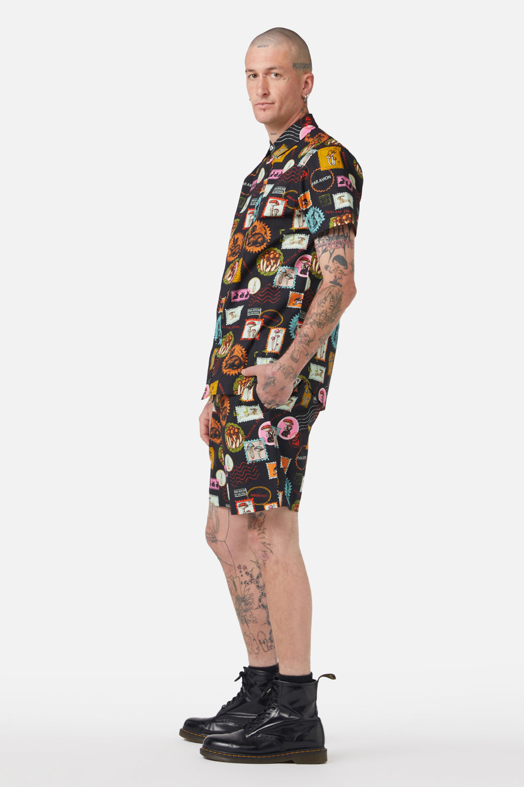 Dangerfield - Old Postal SS Shirt - multi