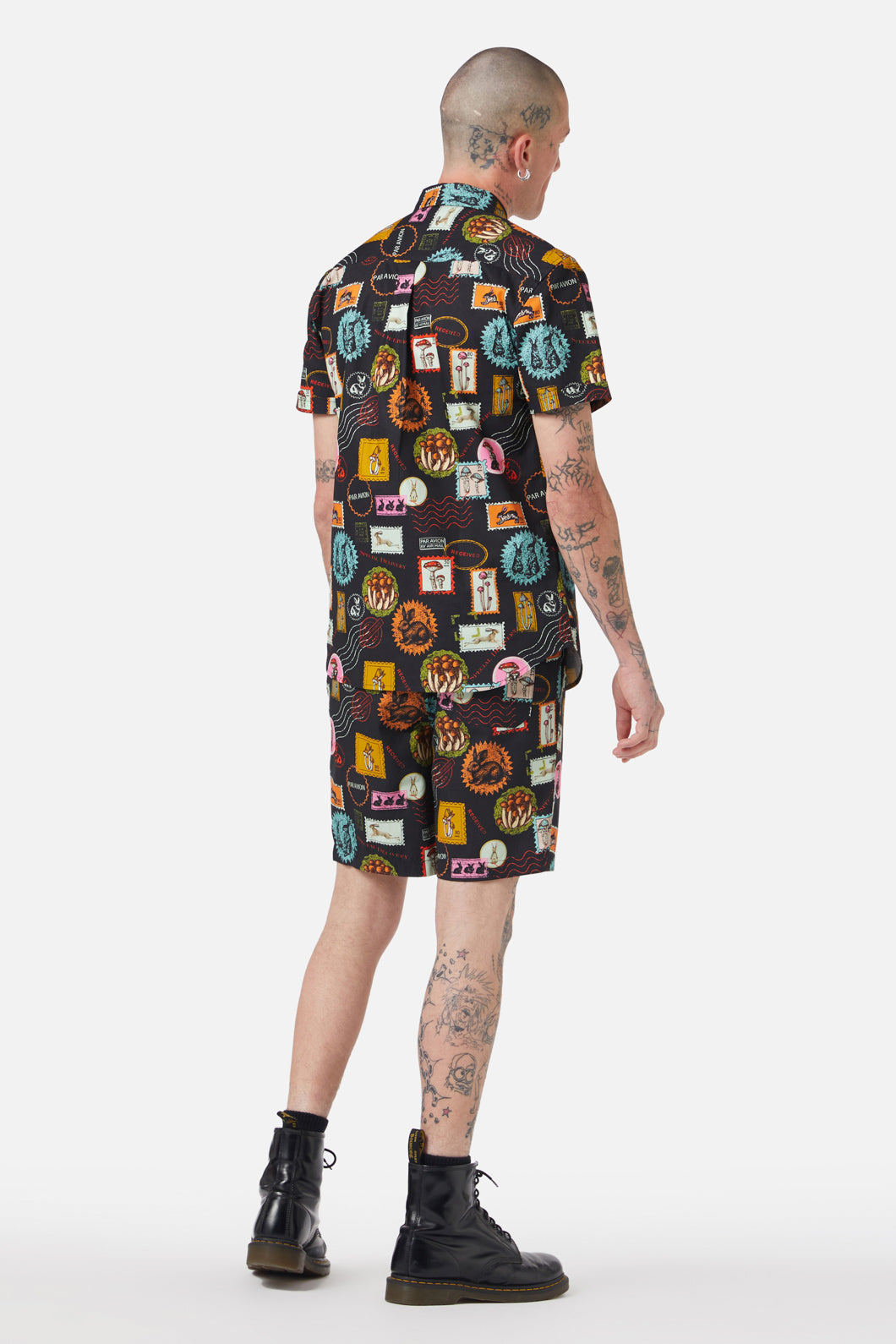 Dangerfield - Old Postal SS Shirt - multi