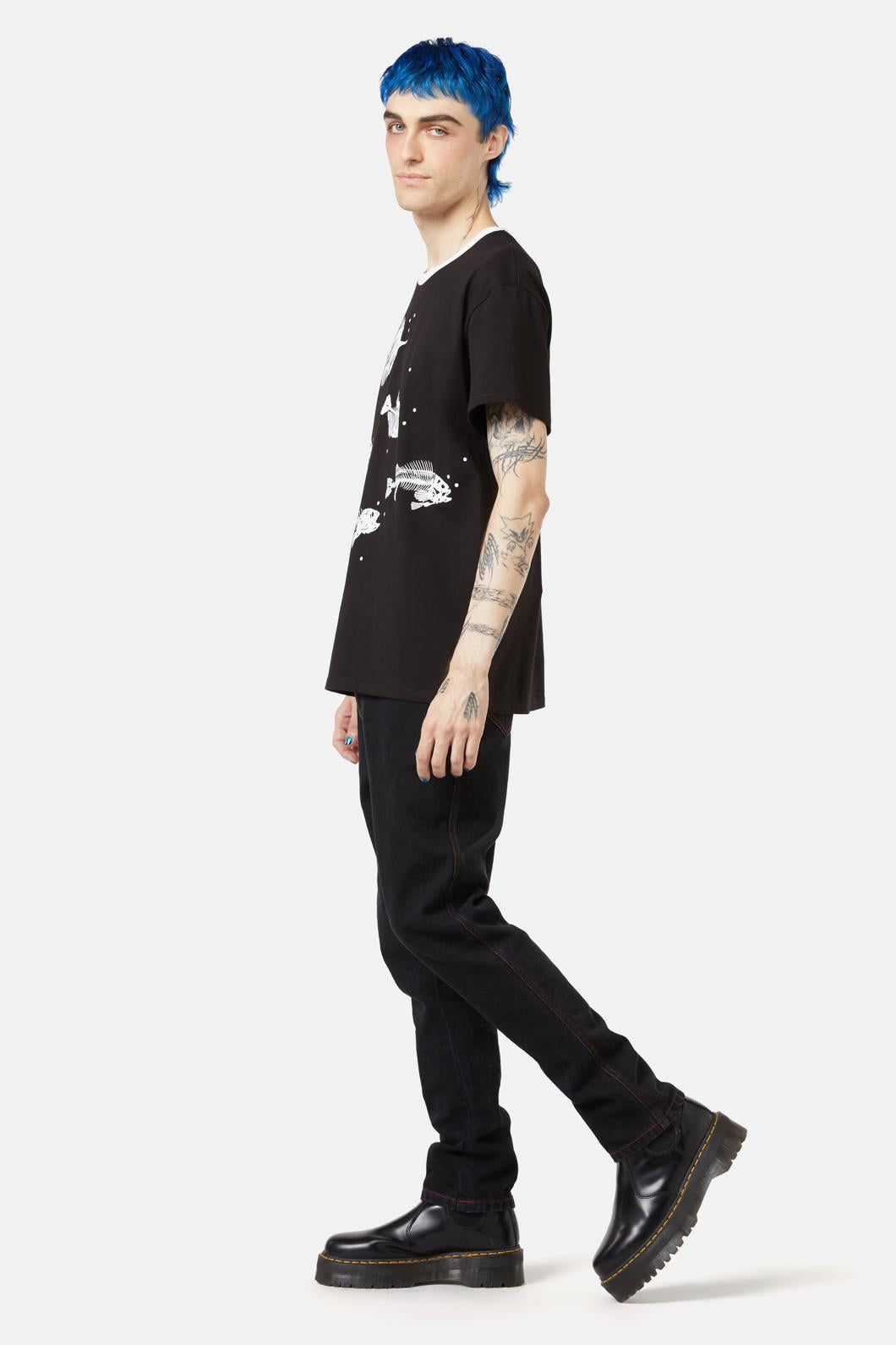 Dangerfield - Under The Sea Tee - black