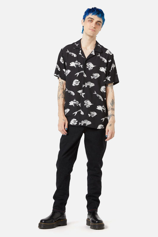 Dangerfield - Deep Dive SS Shirt - black