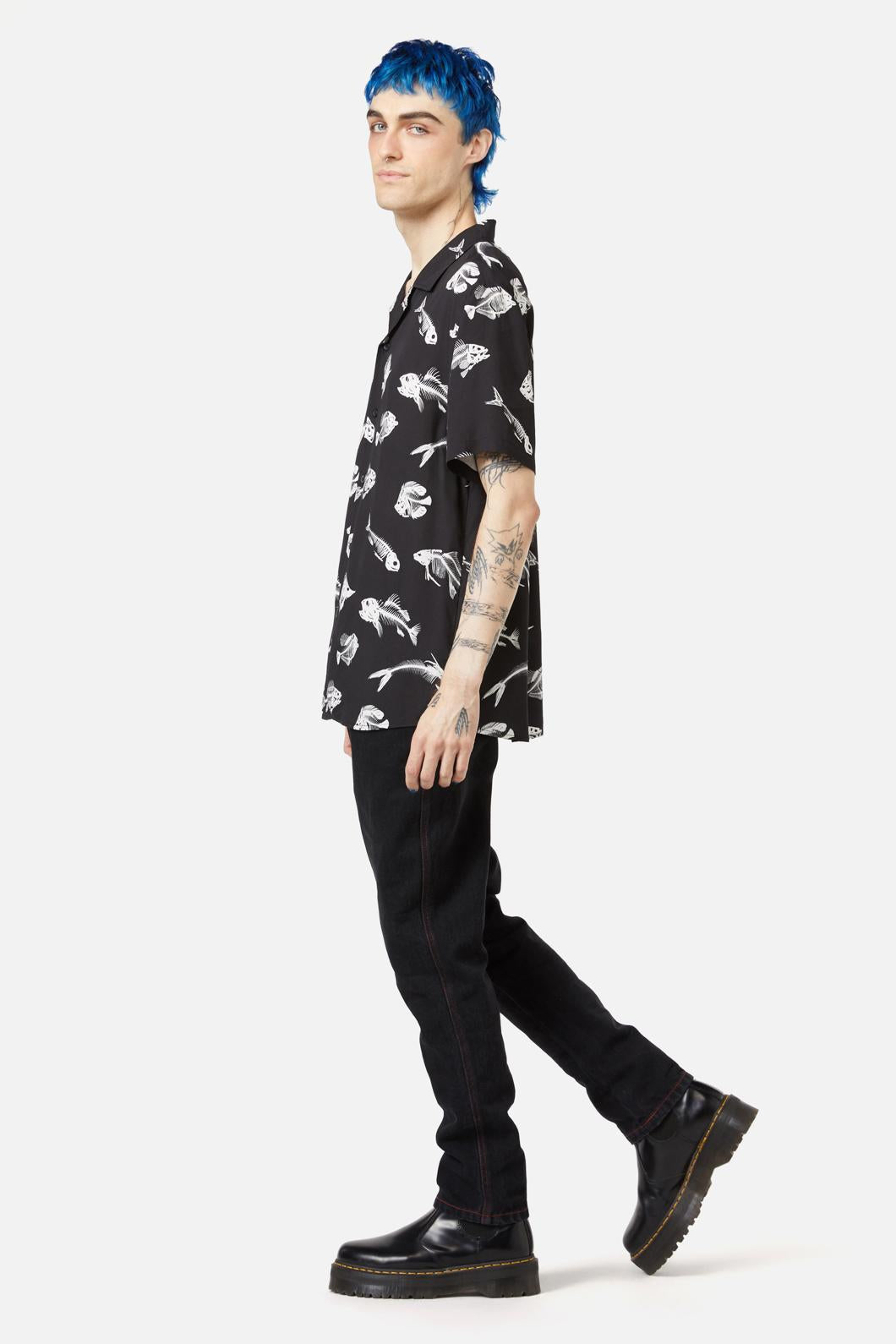 Dangerfield - Deep Dive SS Shirt - black