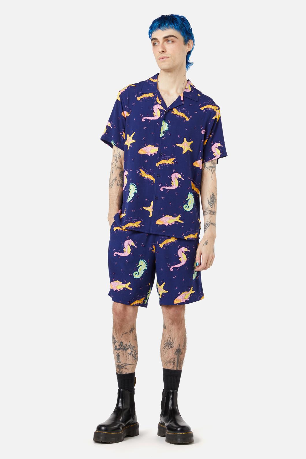 Dangerfield - Riptide SS Shirt - navy
