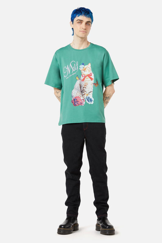 Dangerfield - Milf Tee - teal