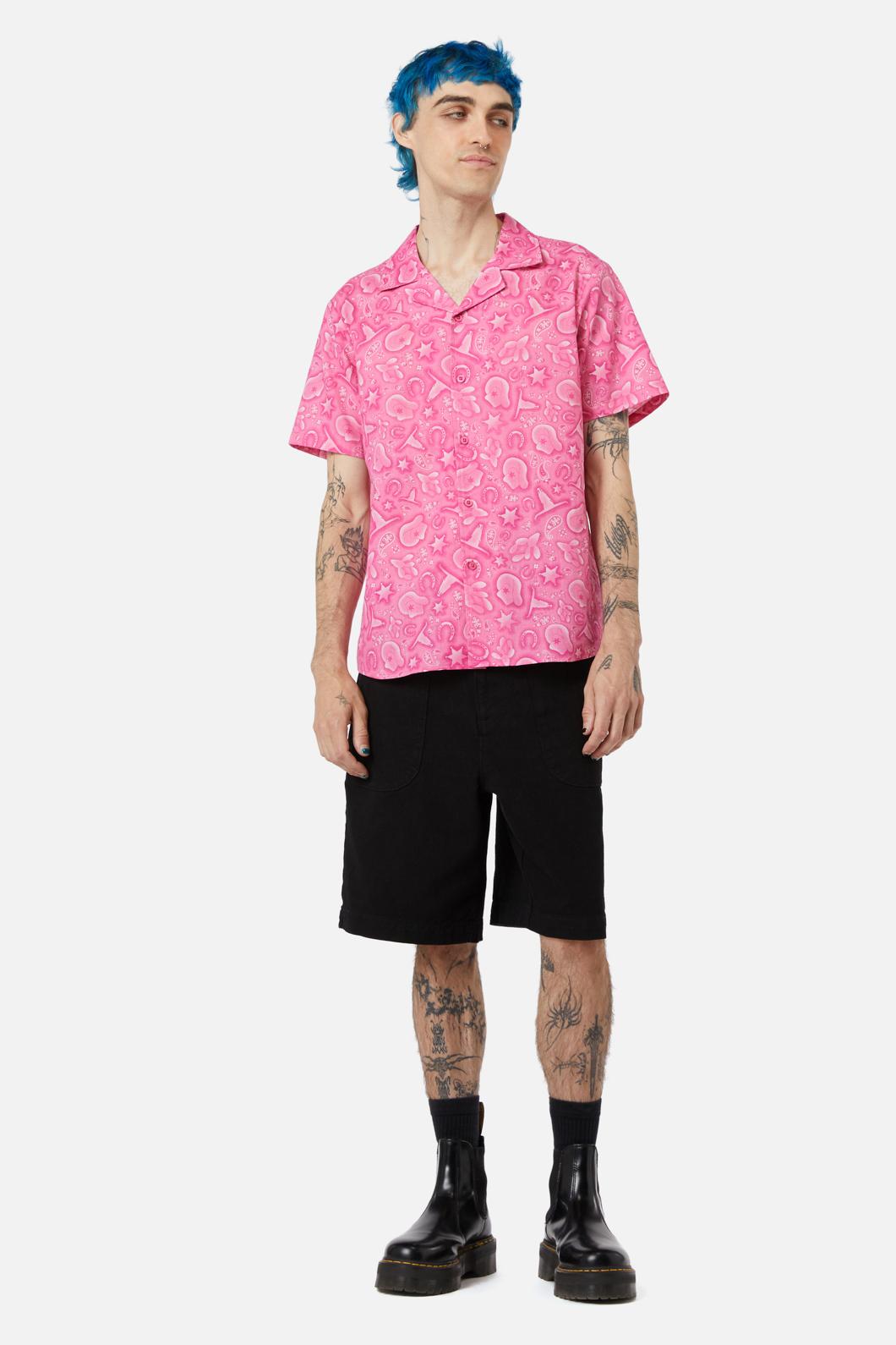 Dangerfield - Outlaw SS Shirt - pink