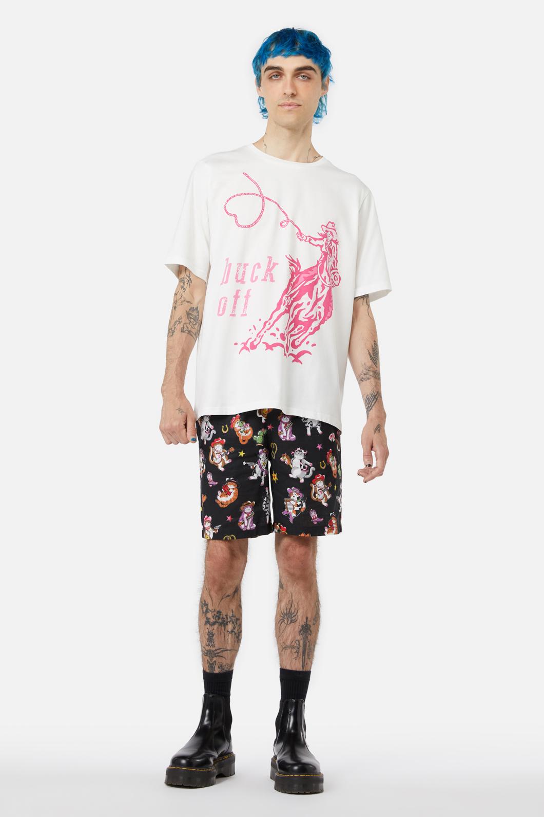 Dangerfield - Buck Off Tee - cream