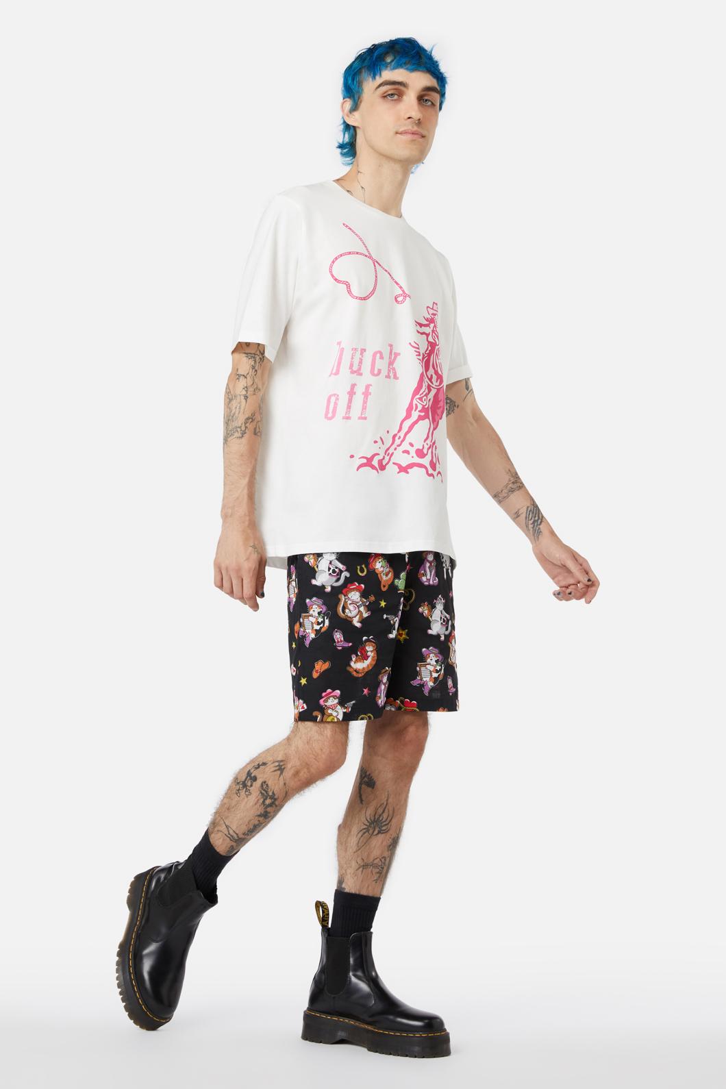 Dangerfield - Buck Off Tee - cream