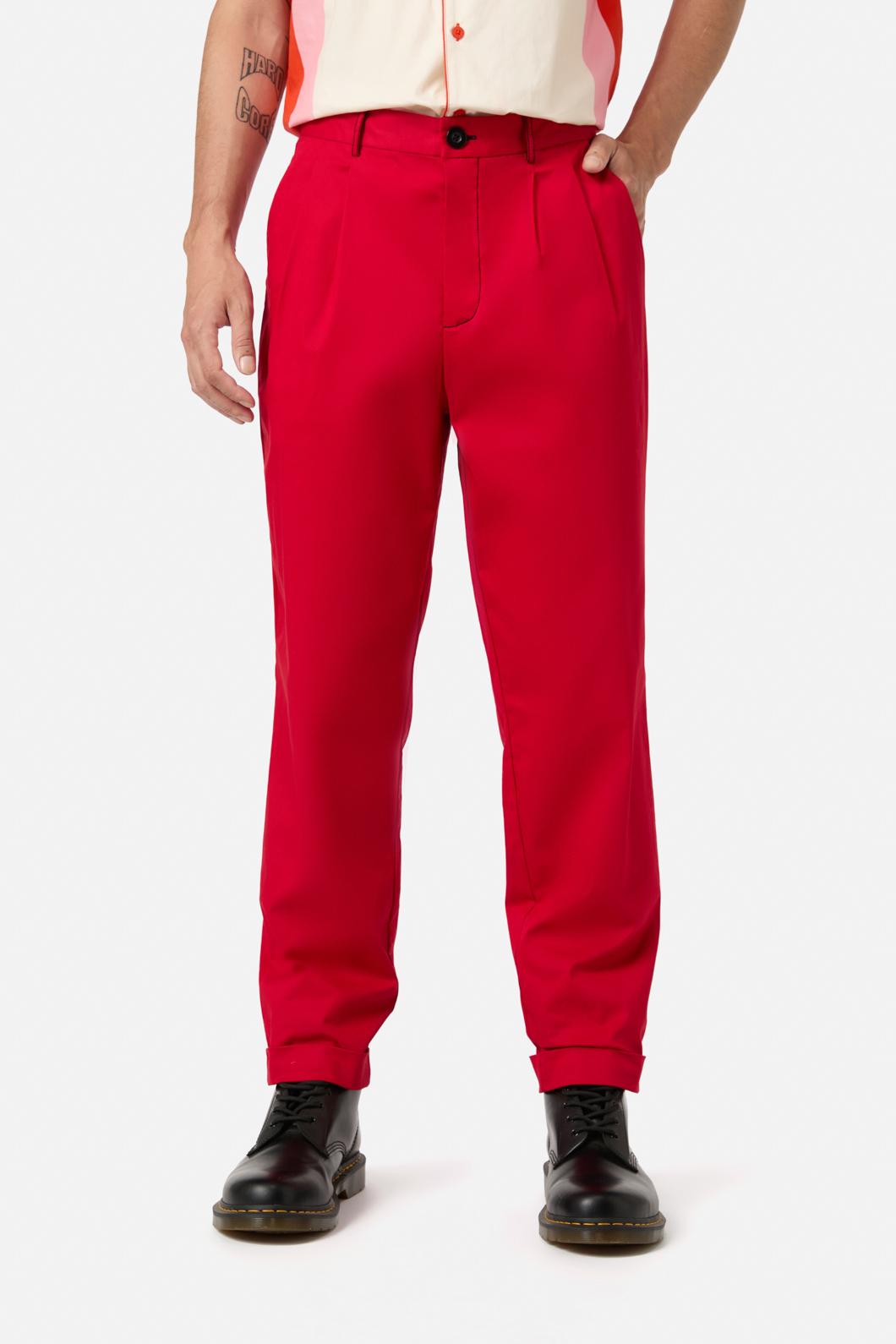 Dangerfield - Love Letter Heart Unisex Pants - red