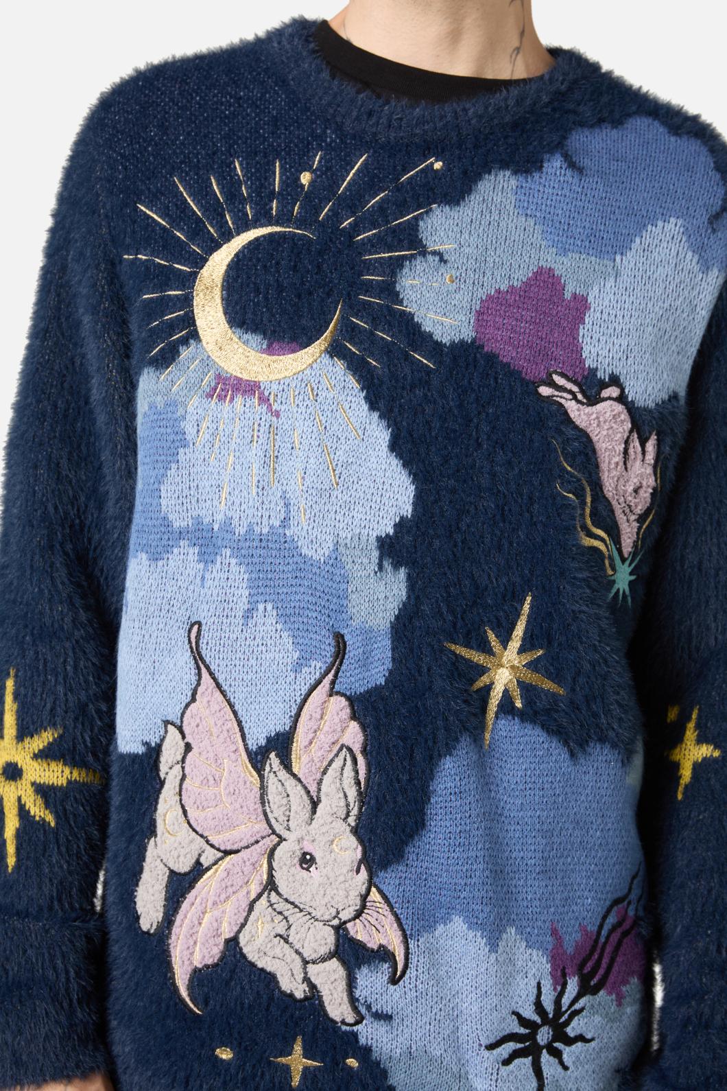 Dangerfield - Moon Time Unisex Knit - navy
