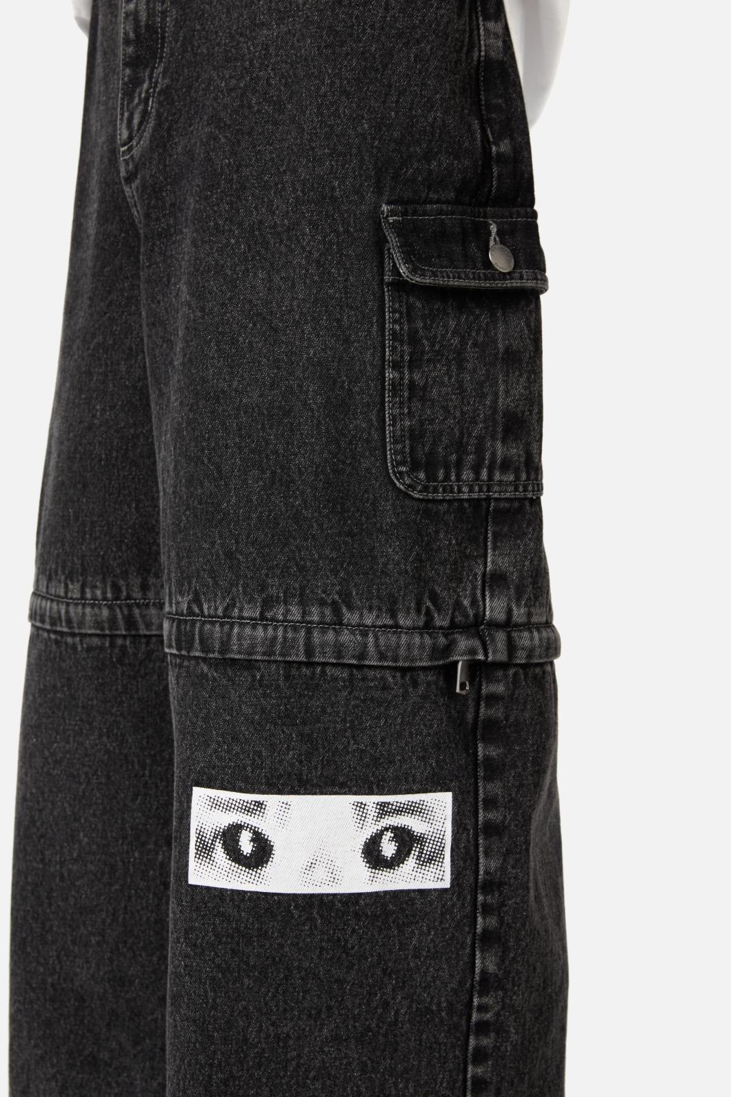 Dangerfield - Moggy Zip Off Jeans - black