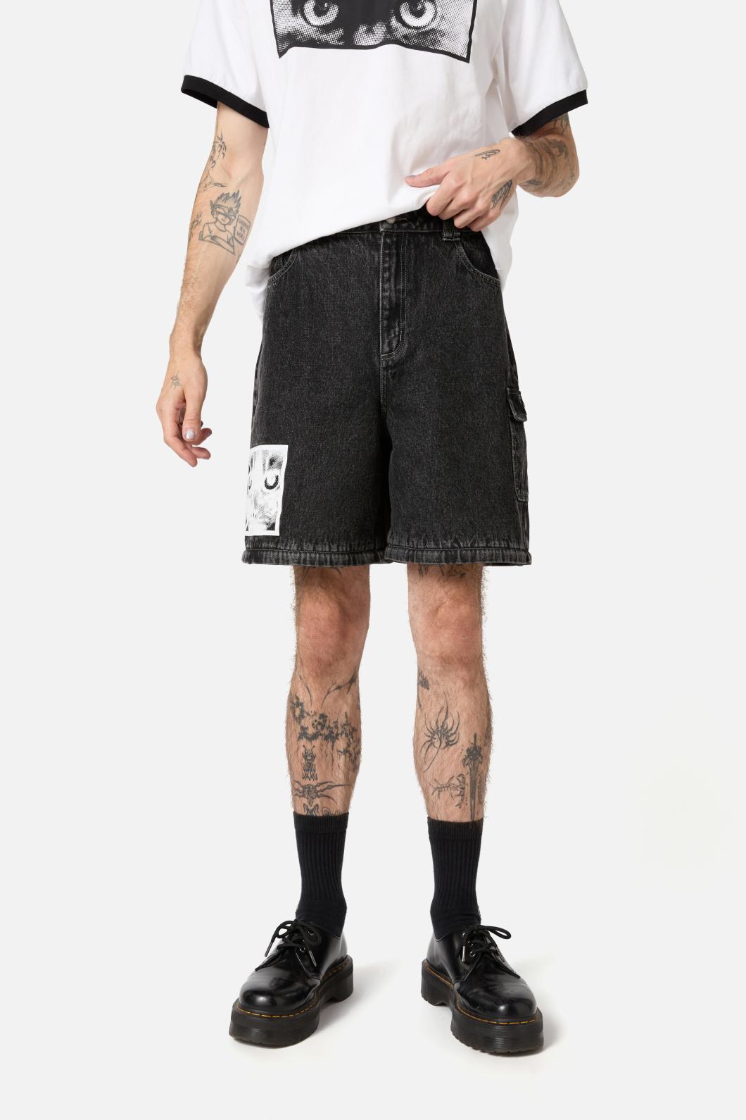 Dangerfield - Moggy Zip Off Jeans - black