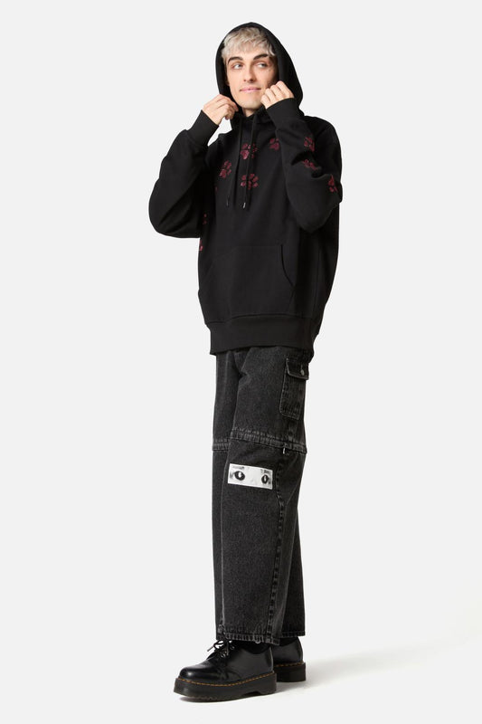 Dangerfield - Moggy Paw Hoodie - black