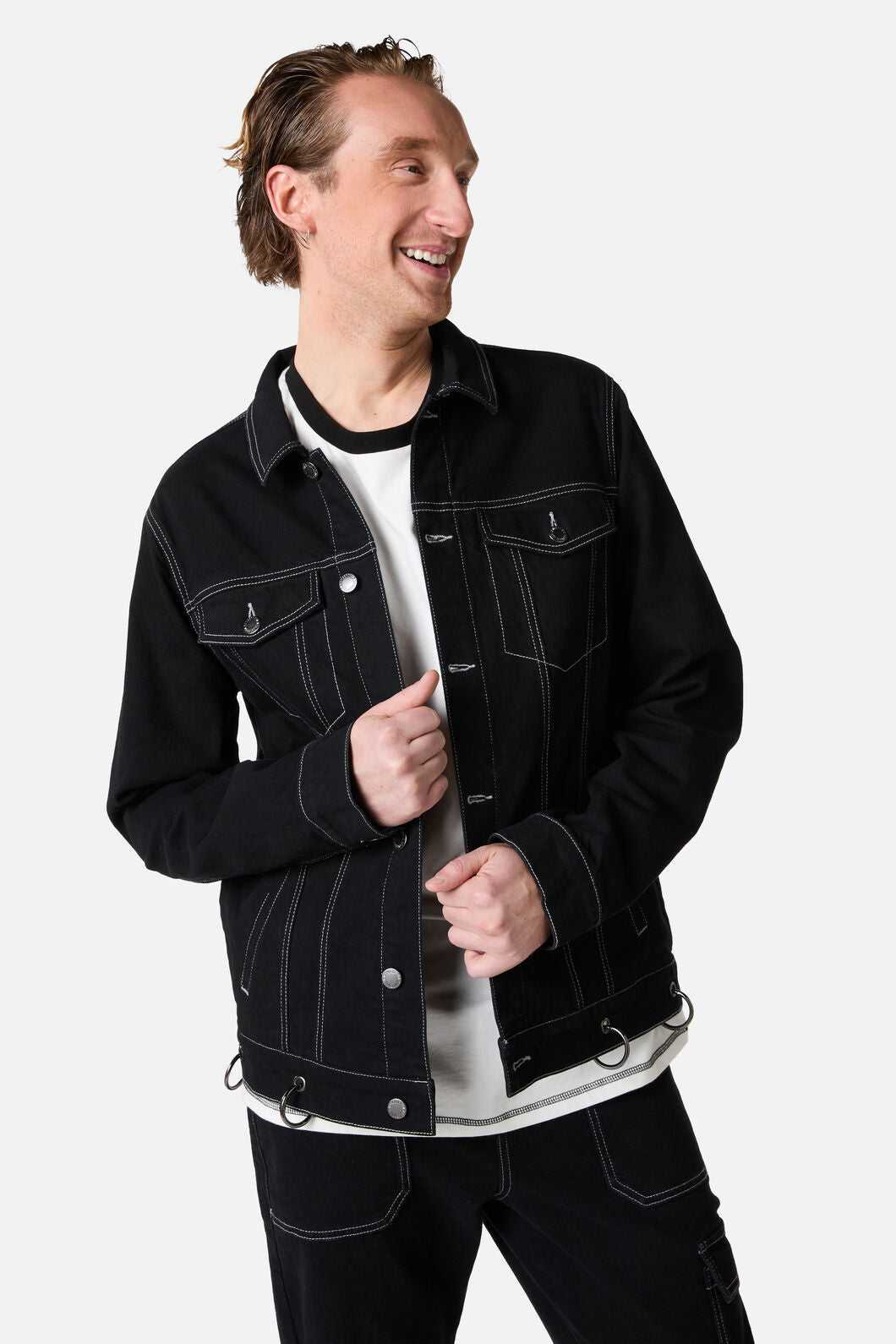 Dangerfield - Little Bitter Goth DenimJacket - black