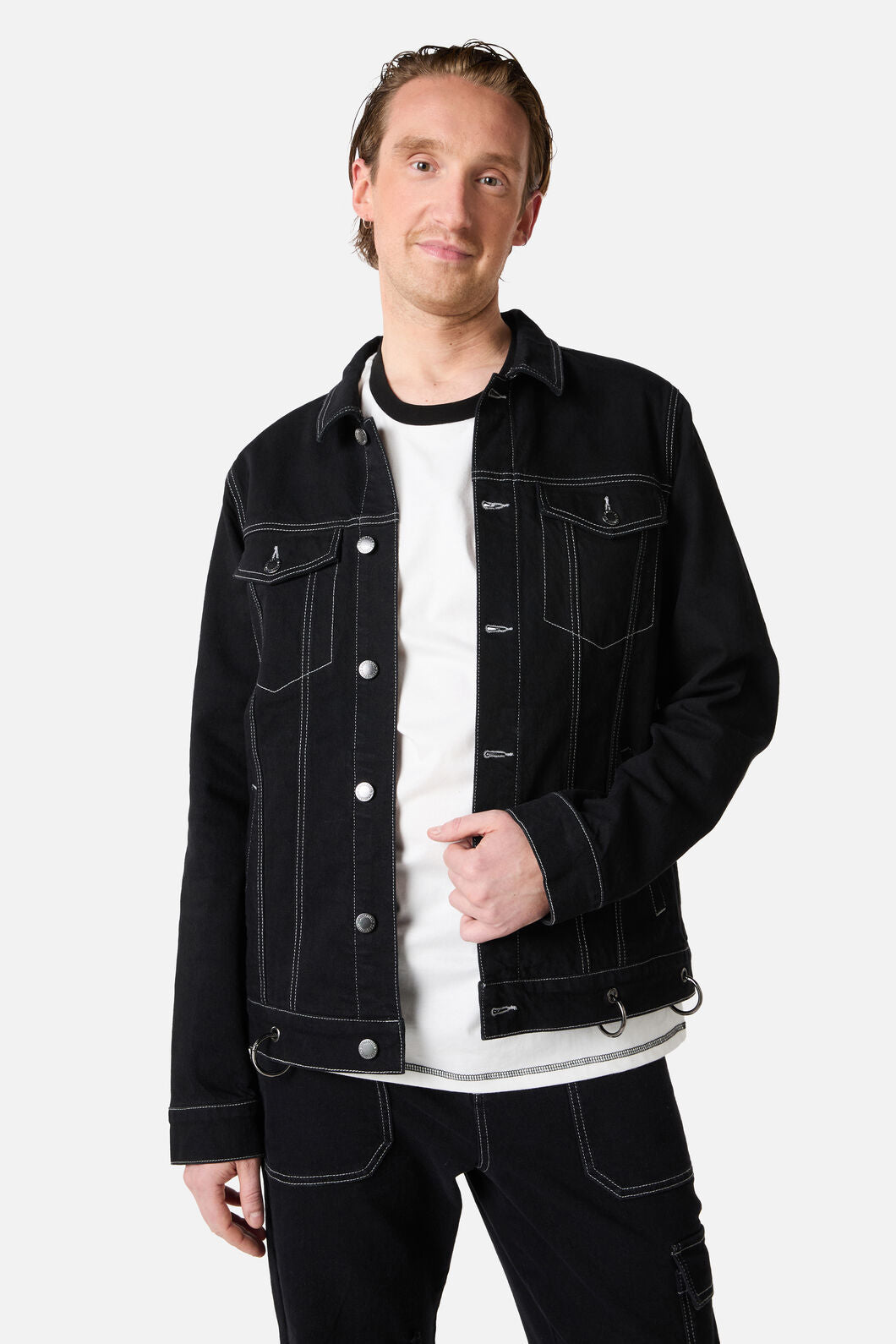 Dangerfield - Little Bitter Goth DenimJacket - black