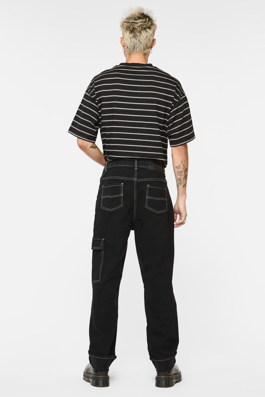 Dangerfield - Gothic Cuff Unisex Jeans - black