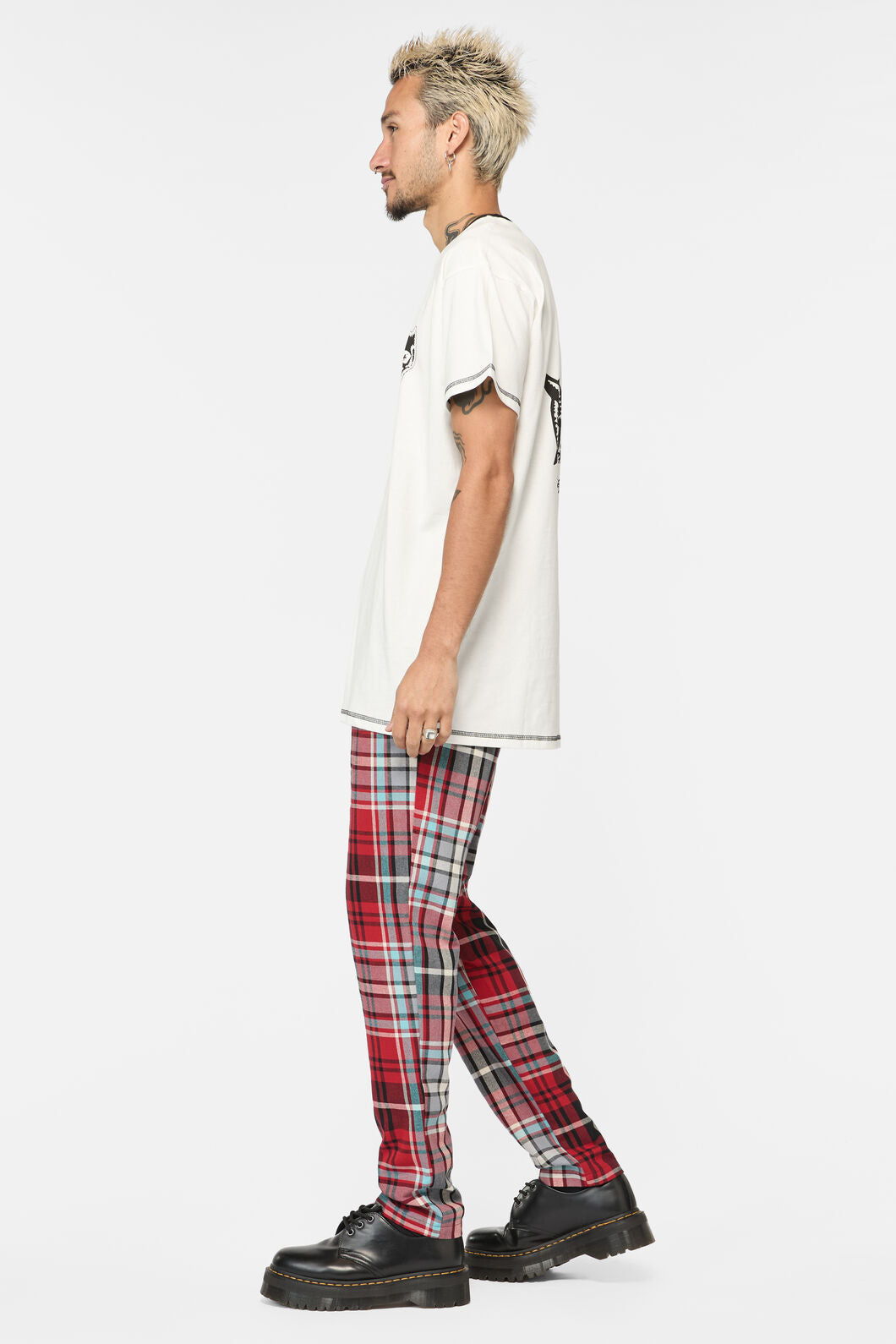 Dangerfield - Scorpion Tall Tee - white