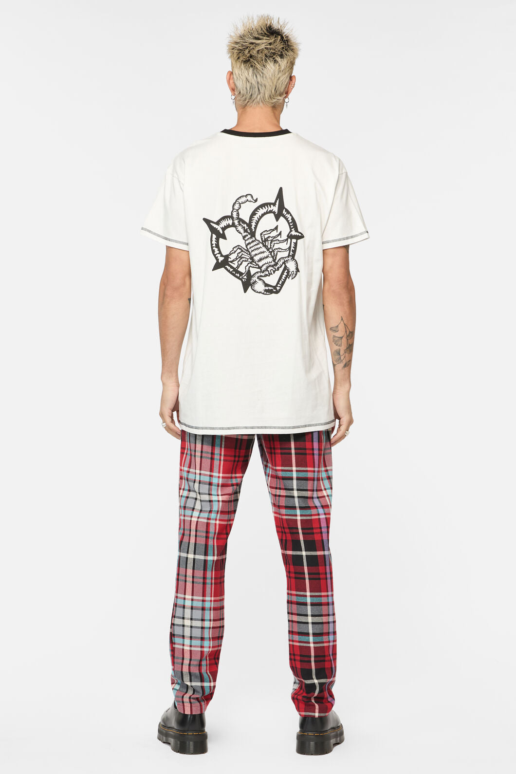 Dangerfield - Scorpion Tall Tee - white