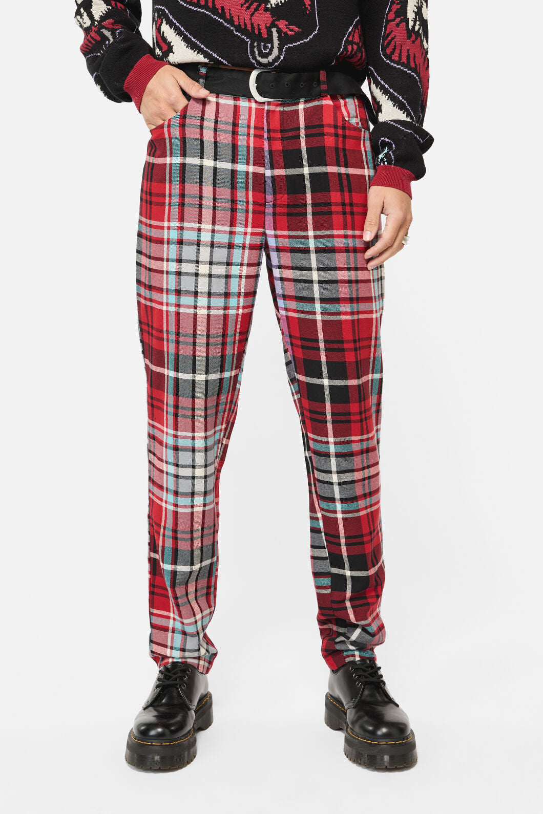 Dangerfield - Scorpion Tartan Unisex Pant - multi