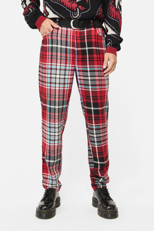 Dangerfield - Scorpion Tartan Unisex Pant - multi