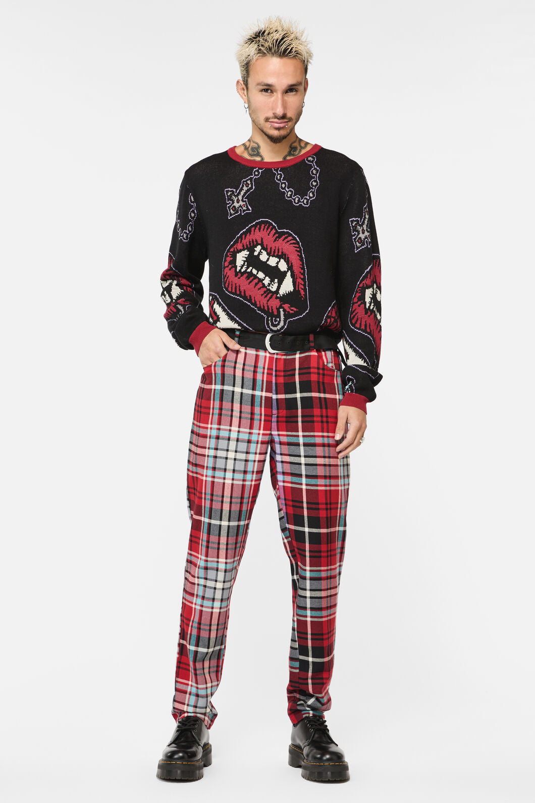 Dangerfield - Scorpion Tartan Unisex Pant - multi