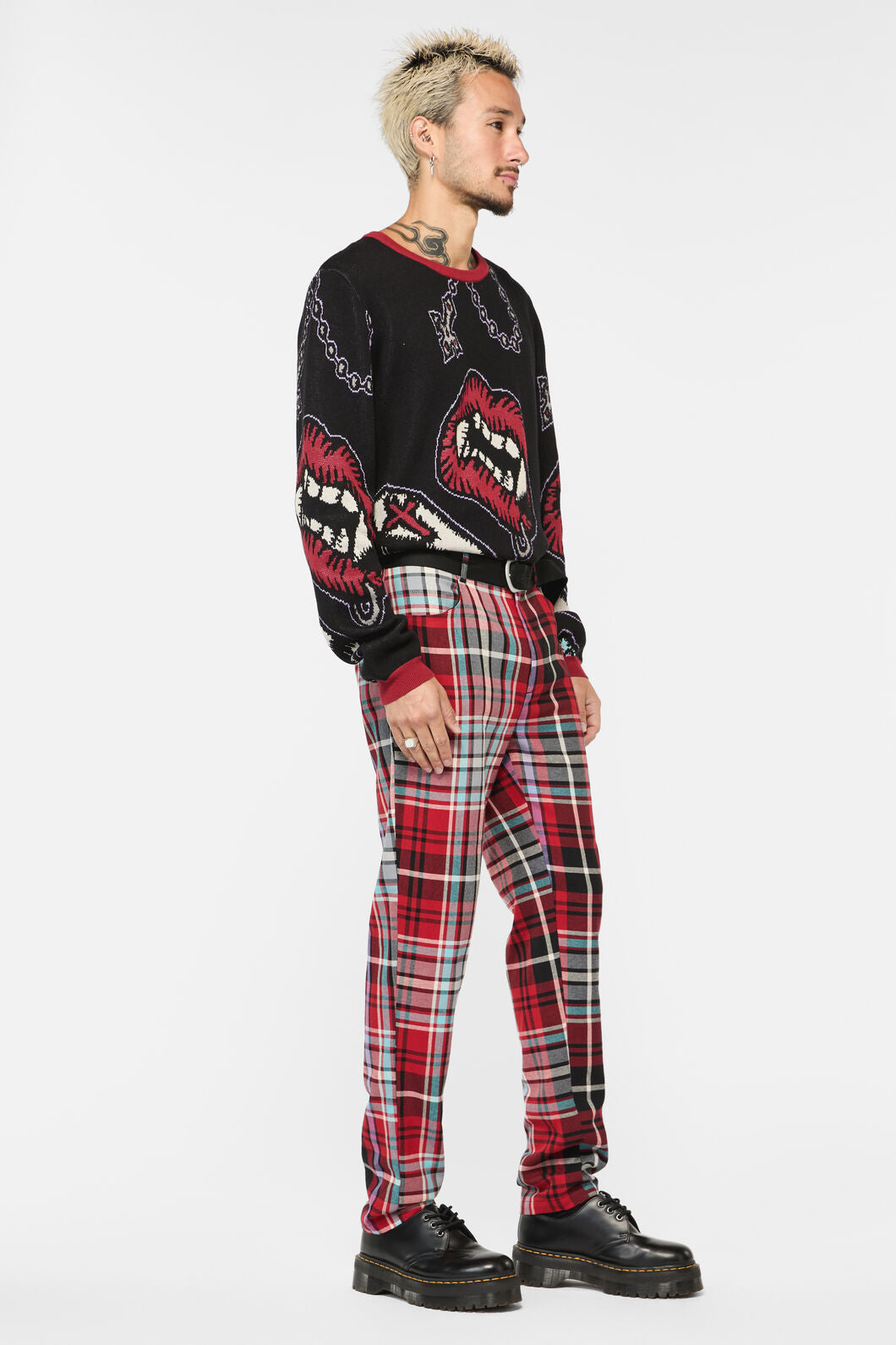 Dangerfield - Scorpion Tartan Unisex Pant - multi