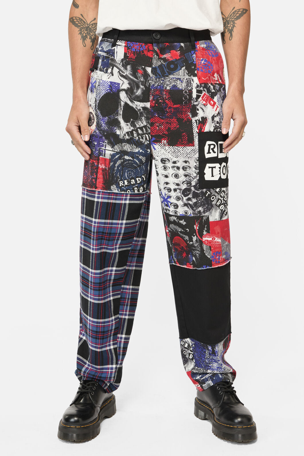 Dangerfield - Rotten Contrast Pants - multi