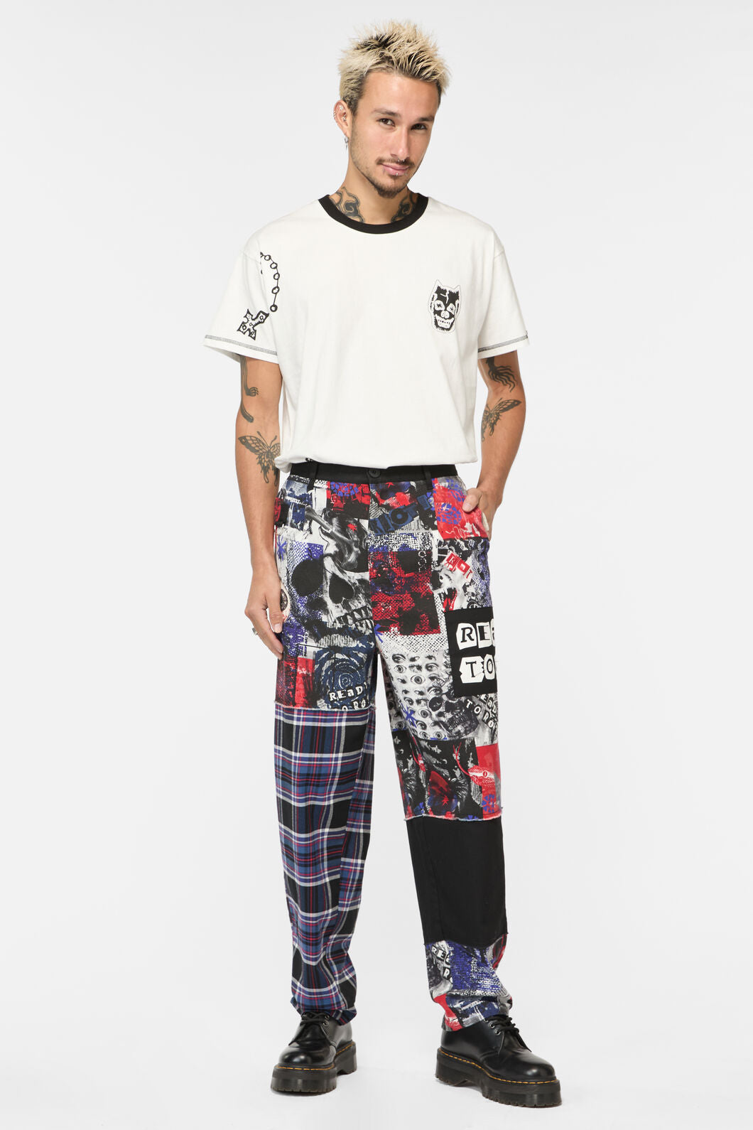 Dangerfield - Rotten Contrast Pants - multi