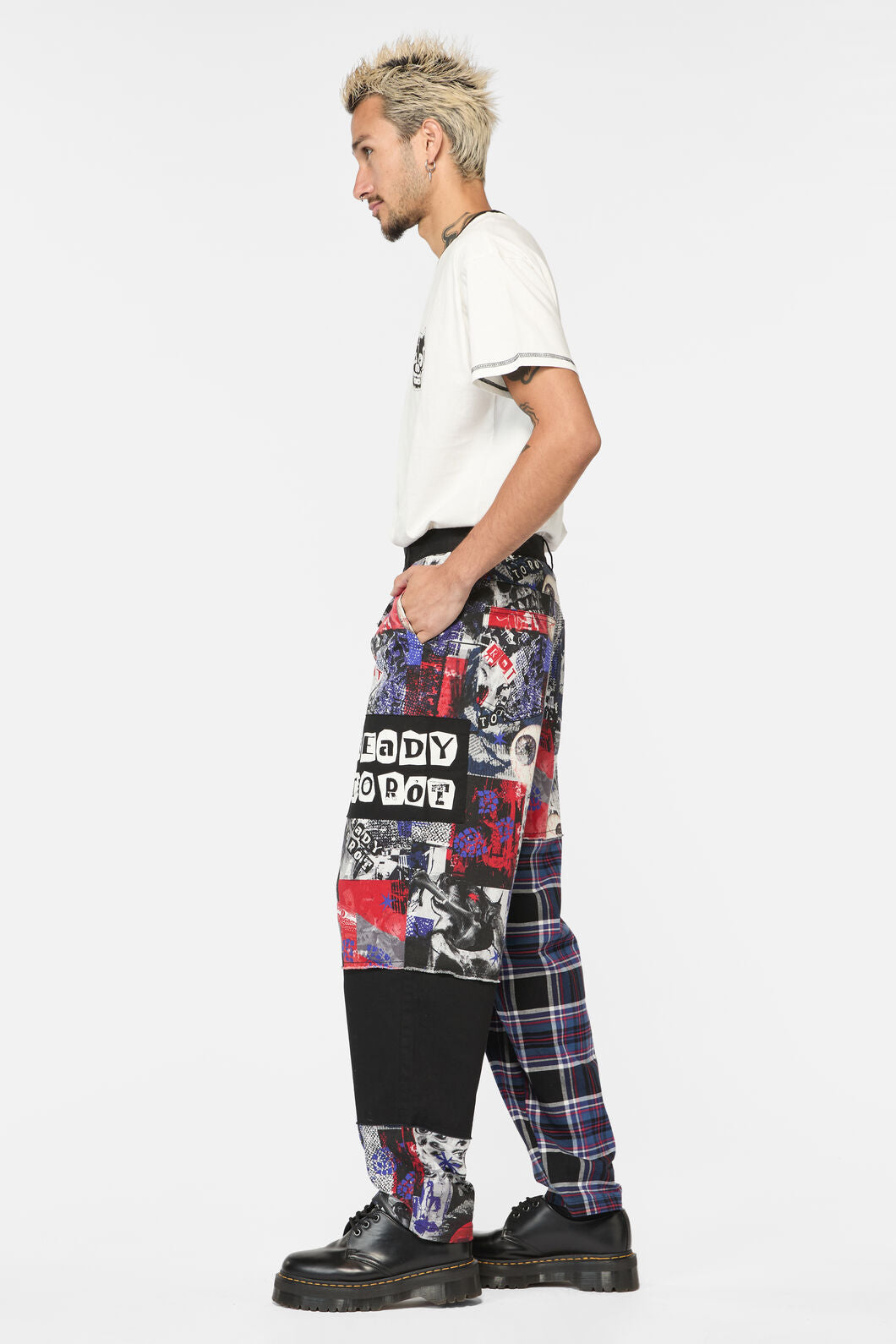Dangerfield - Rotten Contrast Pants - multi