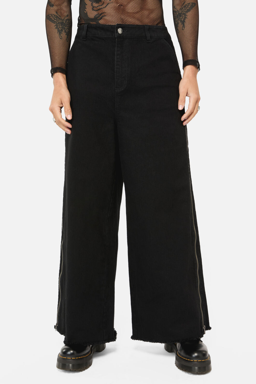 Dangerfield - Ready To Rot Zipper Jeans - black