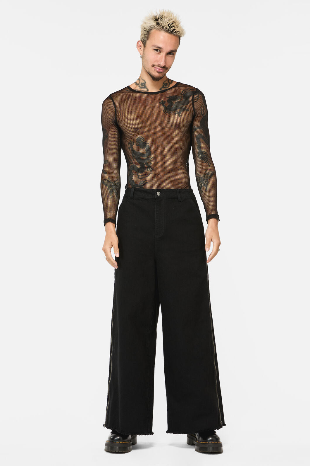 Dangerfield - Ready To Rot Zipper Jeans - black