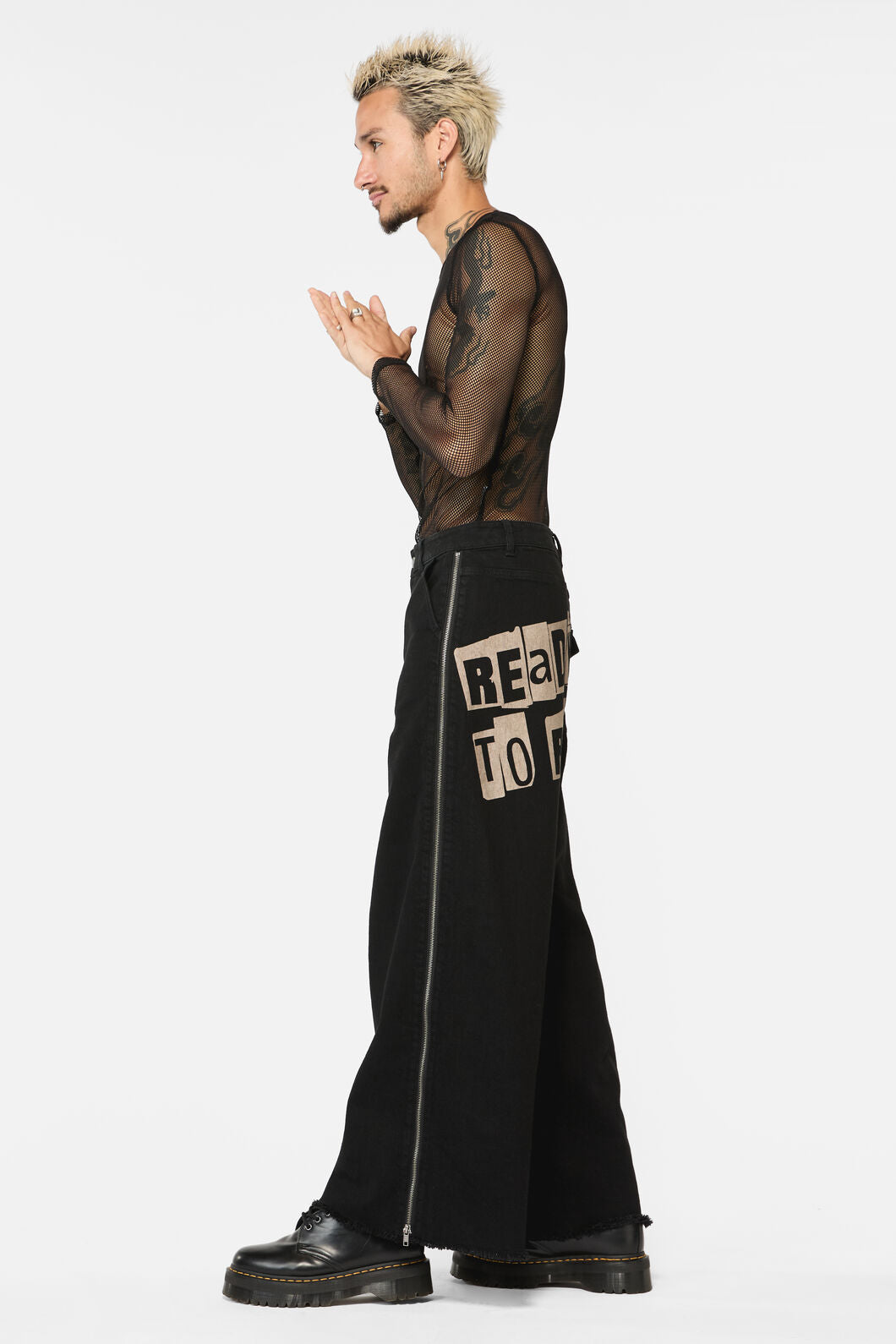 Dangerfield - Ready To Rot Zipper Jeans - black