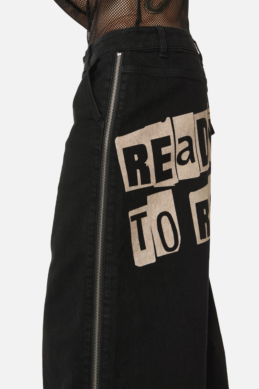 Dangerfield - Ready To Rot Zipper Jeans - black