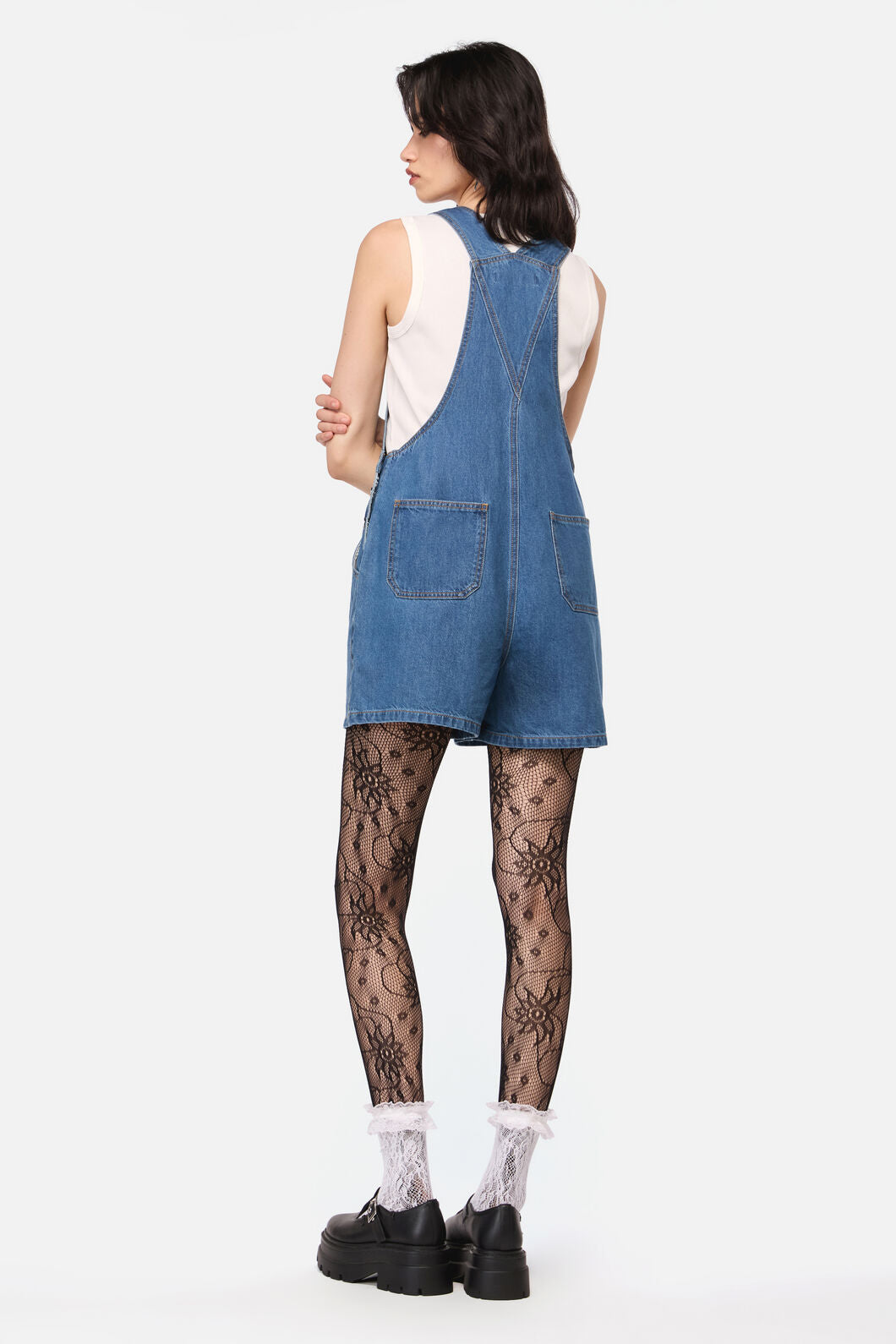 Dangerfield - Bugs Galore Denim Overall - blue