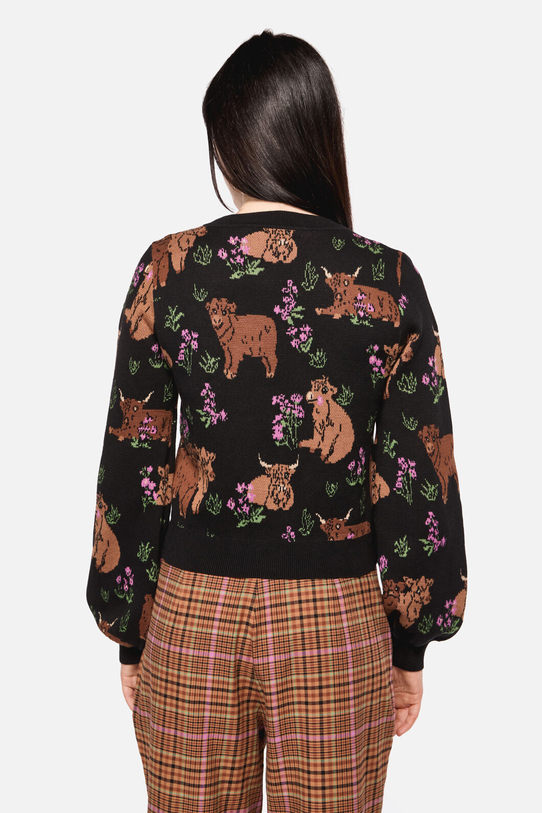 Dangerfield - Highland Fling Cardi - black