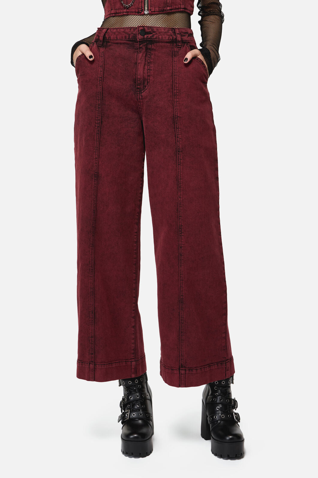 Dangerfield - Barb Denim Jean - red