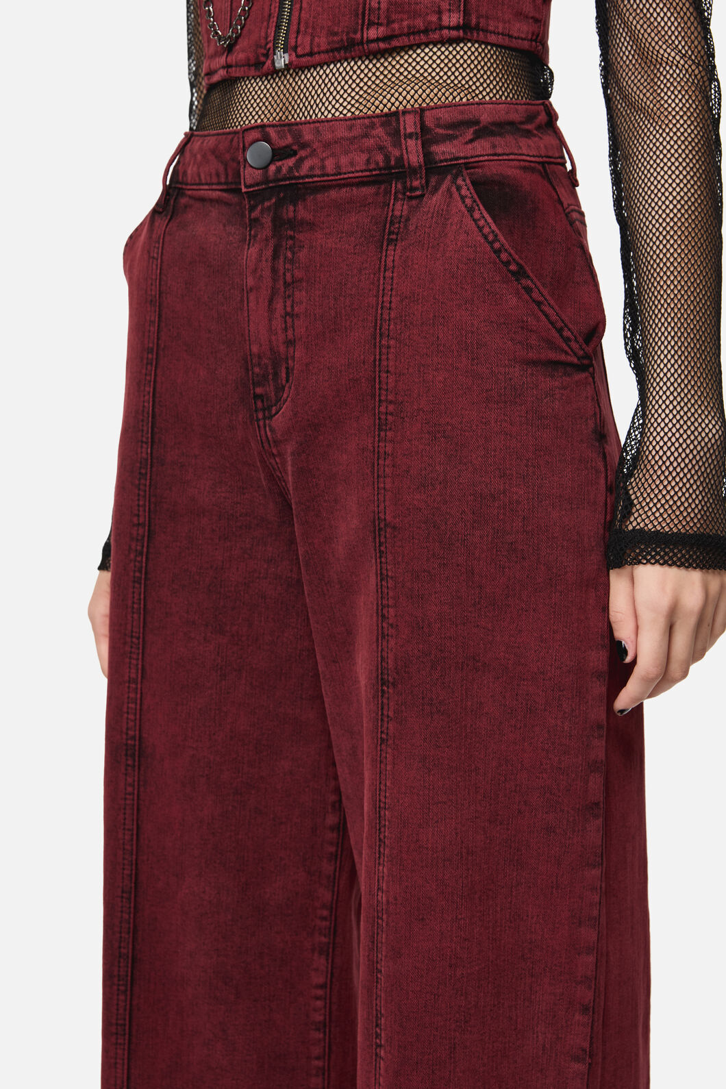 Dangerfield - Barb Denim Jean - red