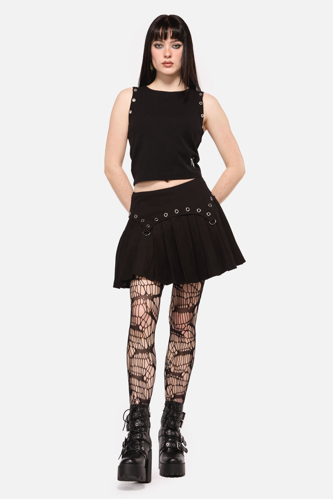 Dangerfield - Defiant Punk Trim Tank - black