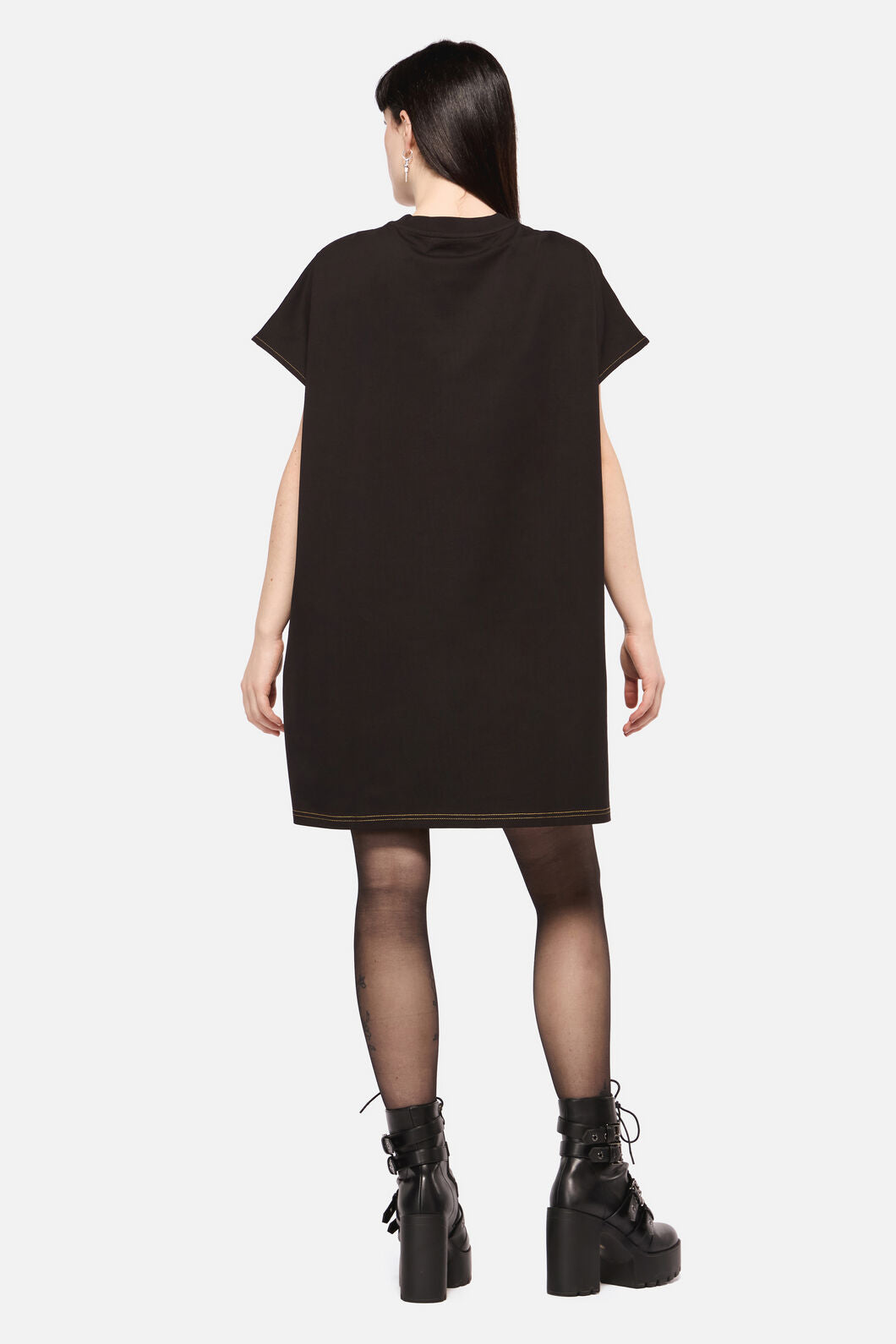 Dangerfield - Lawless Oversized Tee Dress - black