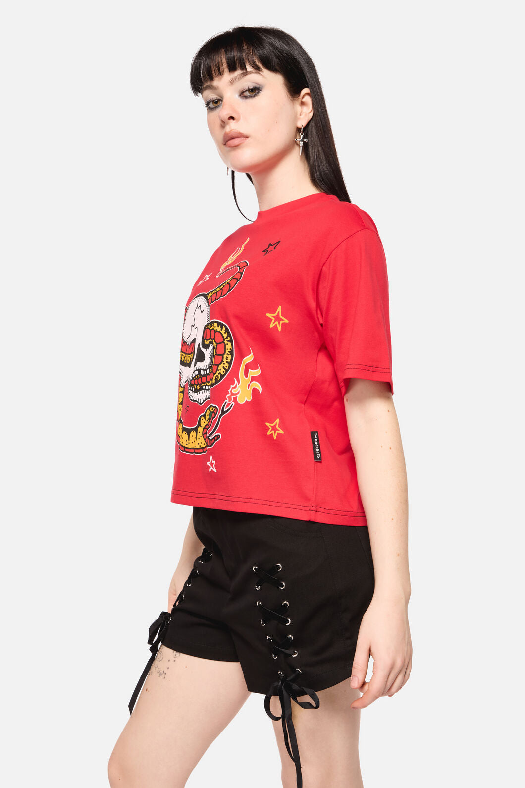 Dangerfield - Snake For Brains Grunge Tee - red