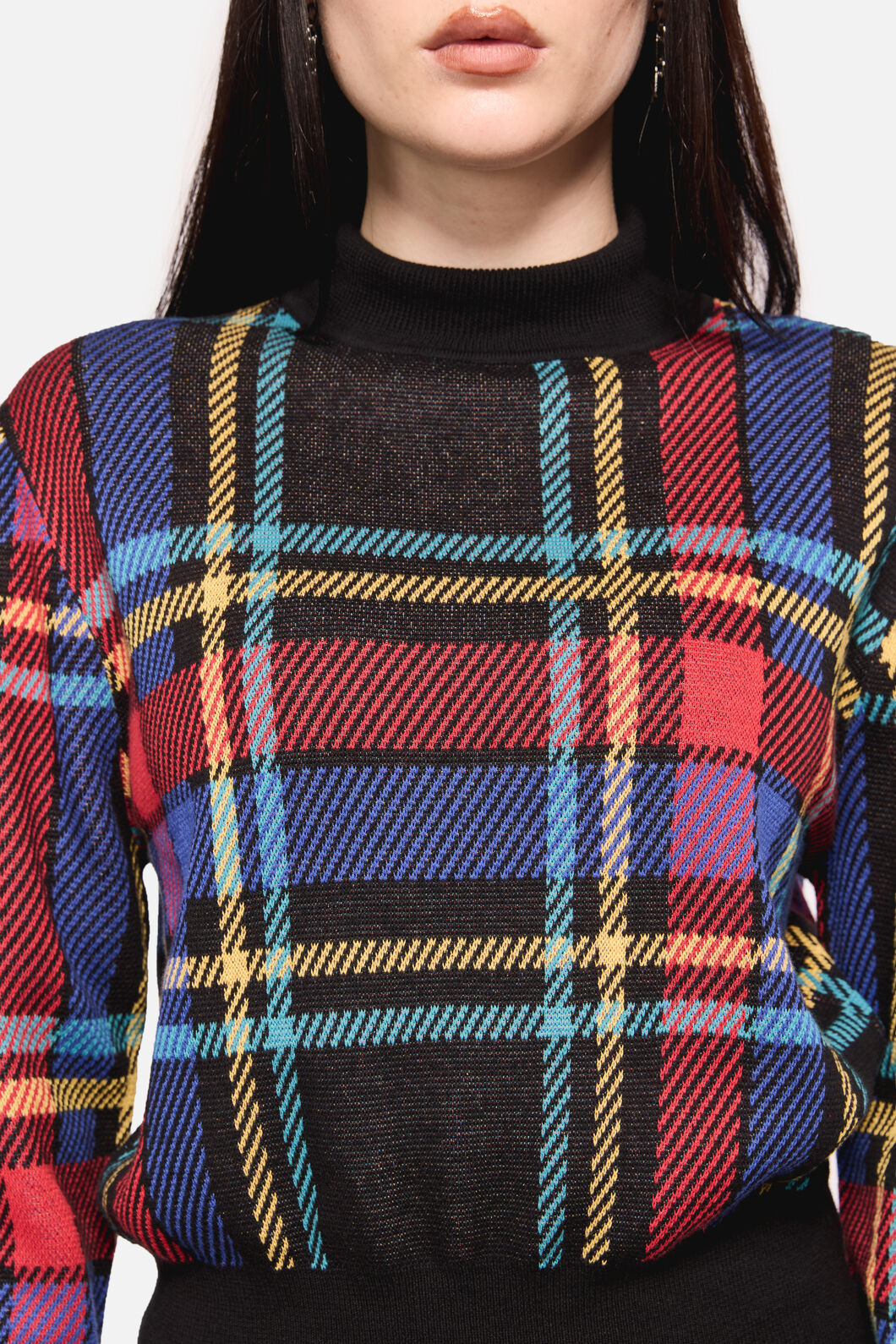 Dangerfield - Anarchic Tartan Knit - multi
