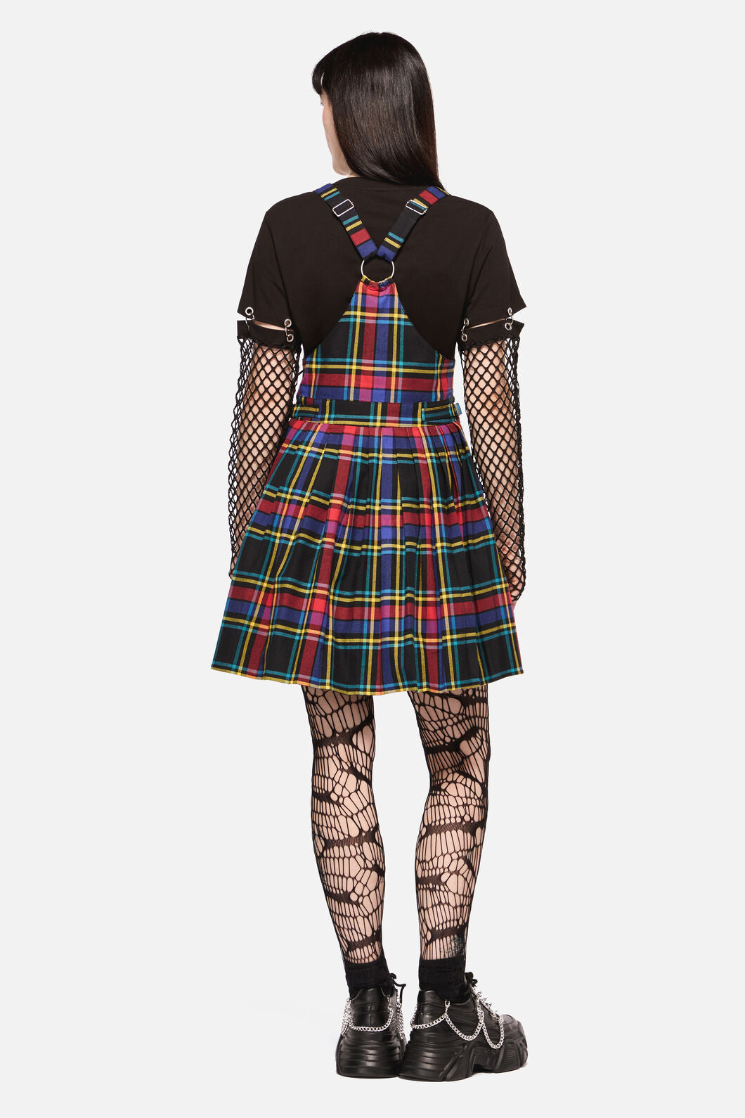 Dangerfield - Anarchic Tartan Pinafore - multi