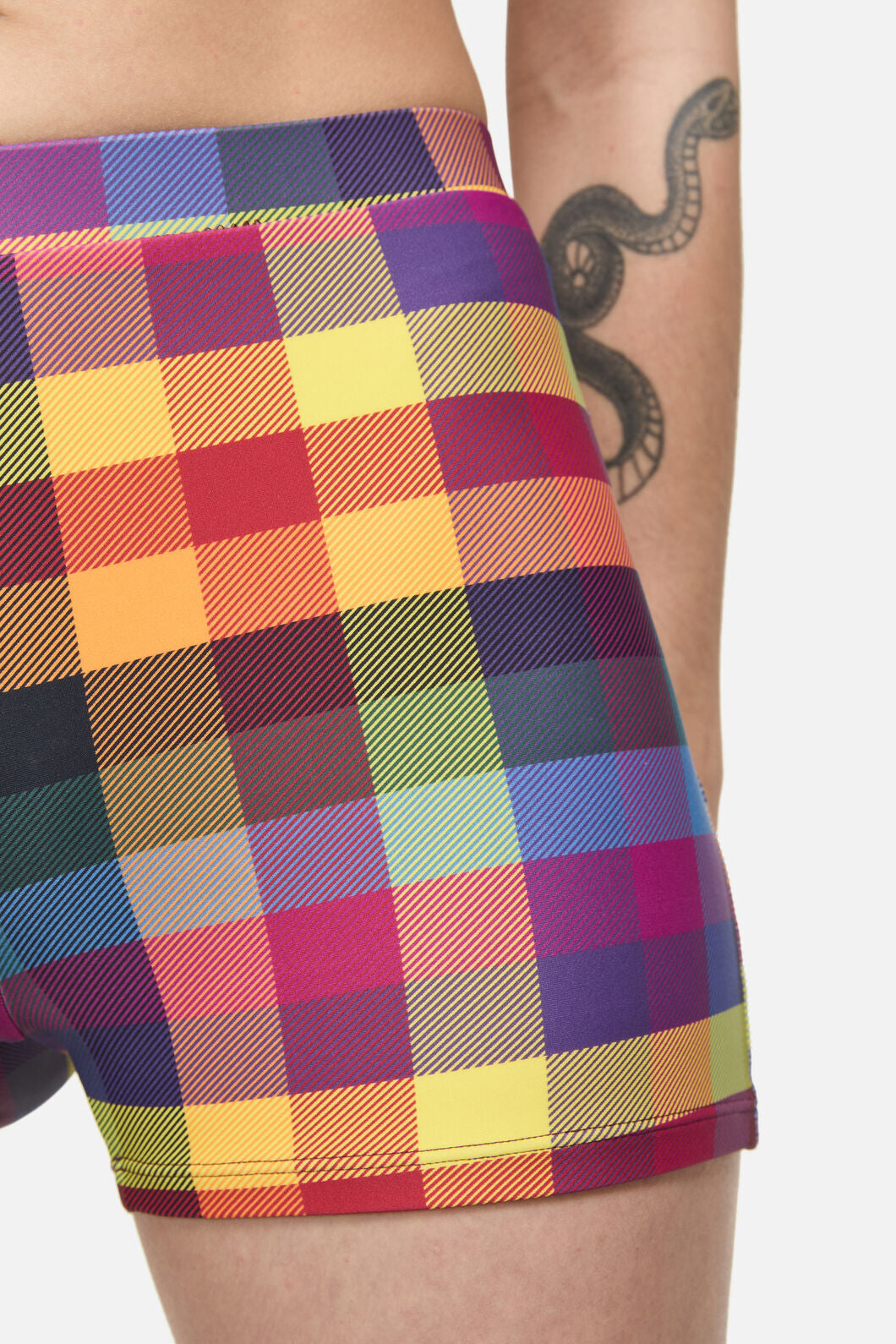 Dangerfield - Cosy Check Bikini Bottom - multi