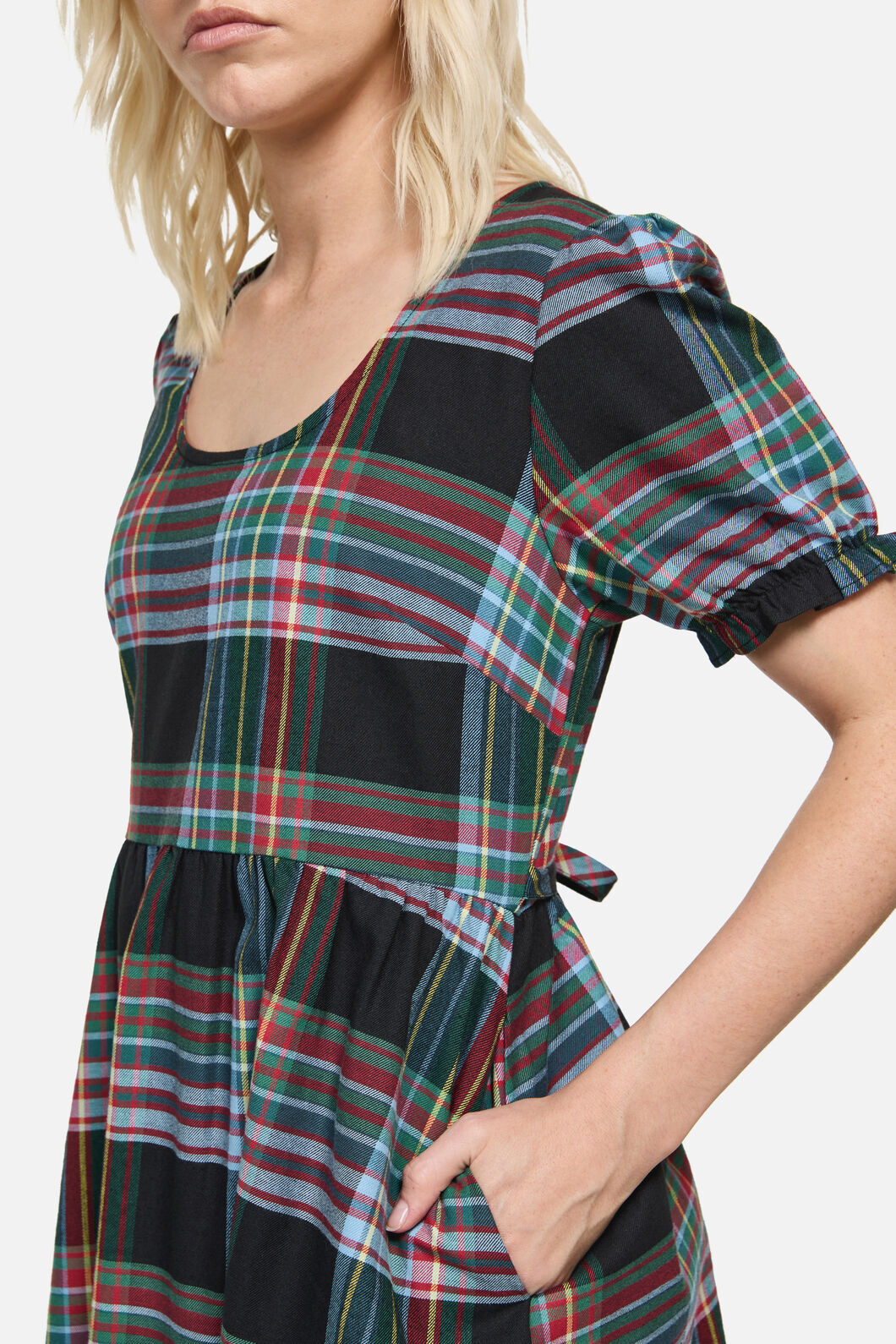 Dangerfield - Hermit Goth Tartan Mini Dress - multi