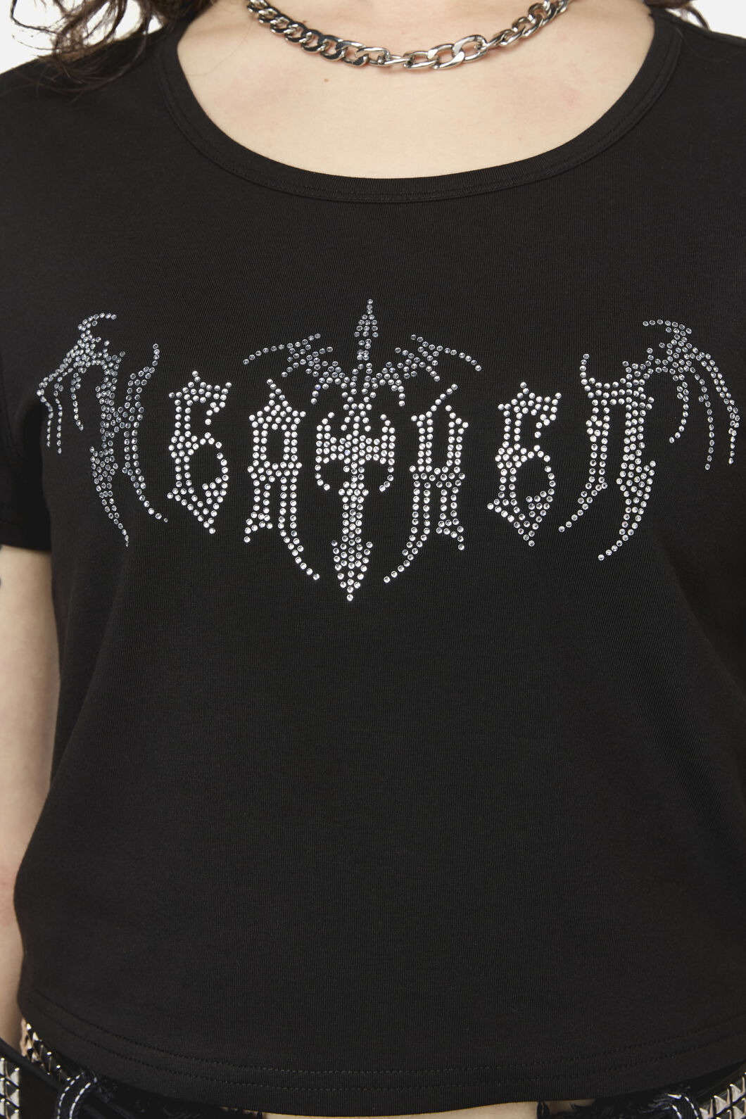 Dangerfield - Divination Goth Crop Tee - black