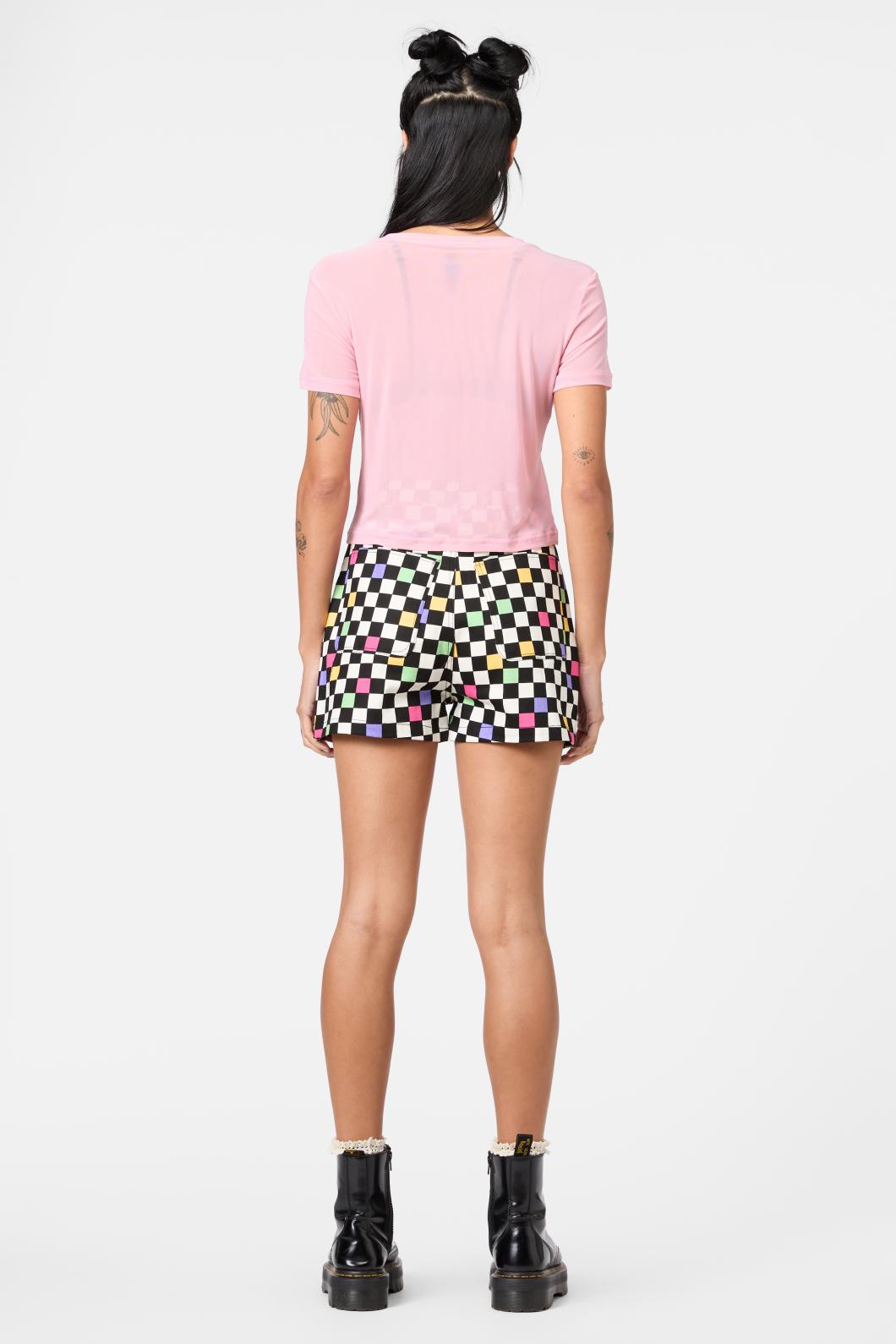 Dangerfield - Maritime Mesh Top - pink