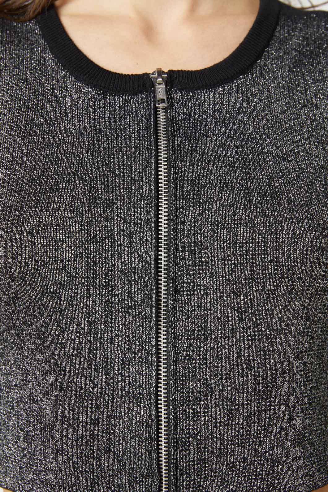 Dangerfield - Radioactive Raver Vest Top - black-silver