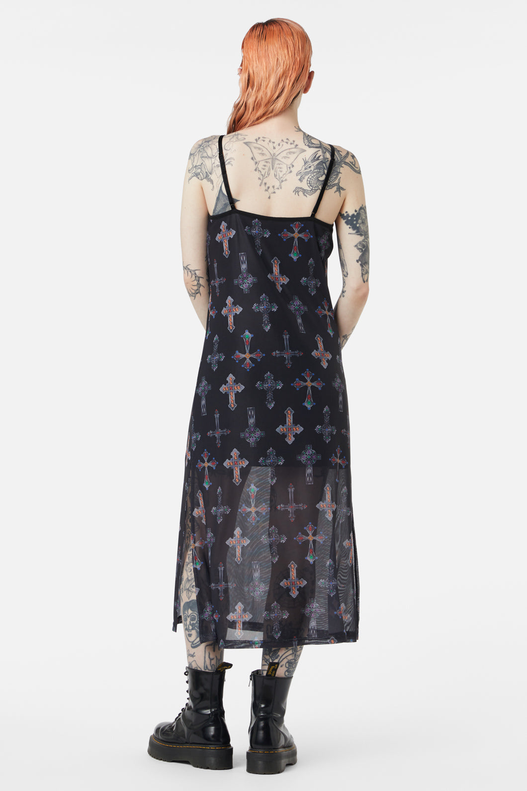 Dangerfield - Hope Had Died Mesh Dress - black