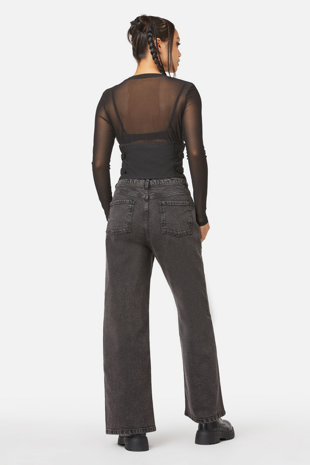 Dangerfield - Field Work Utility Underbust Corset - black