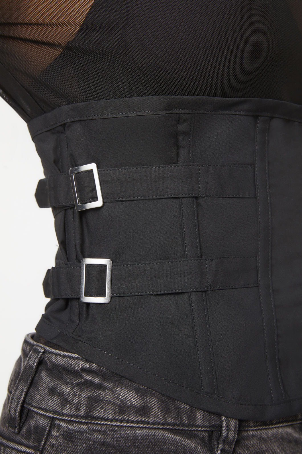 Dangerfield - Field Work Utility Underbust Corset - black