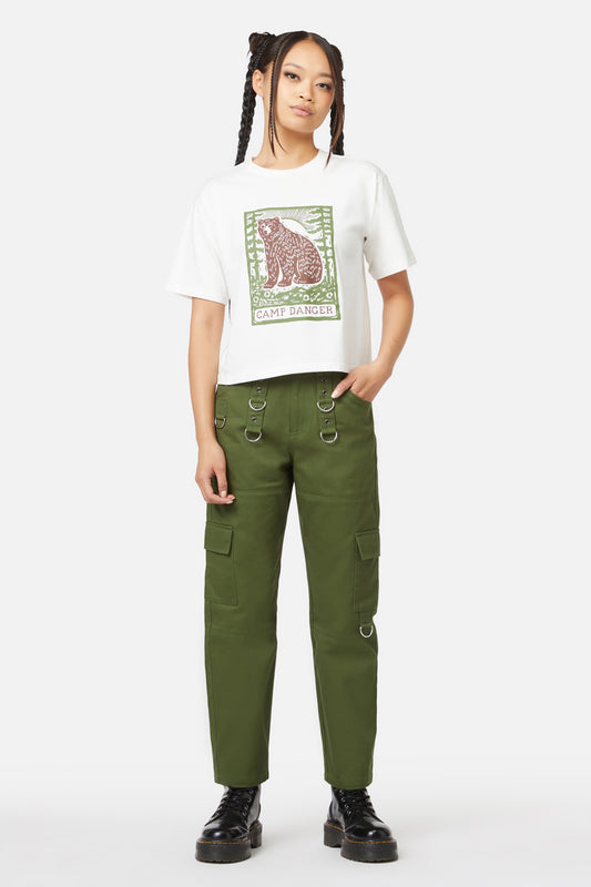 Dangerfield - Camp Danger Tee - cream