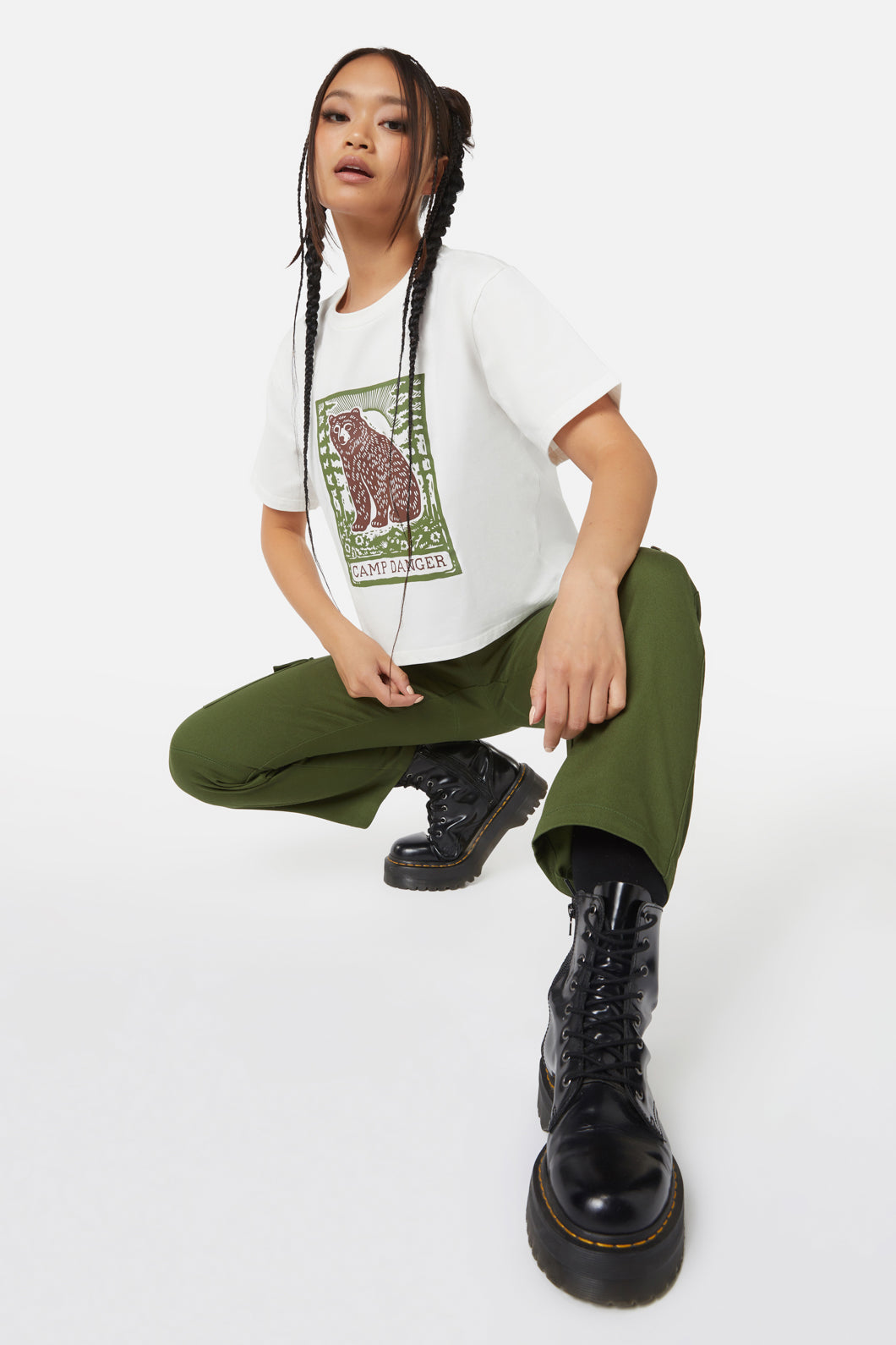 Dangerfield - Camp Danger Tee - cream